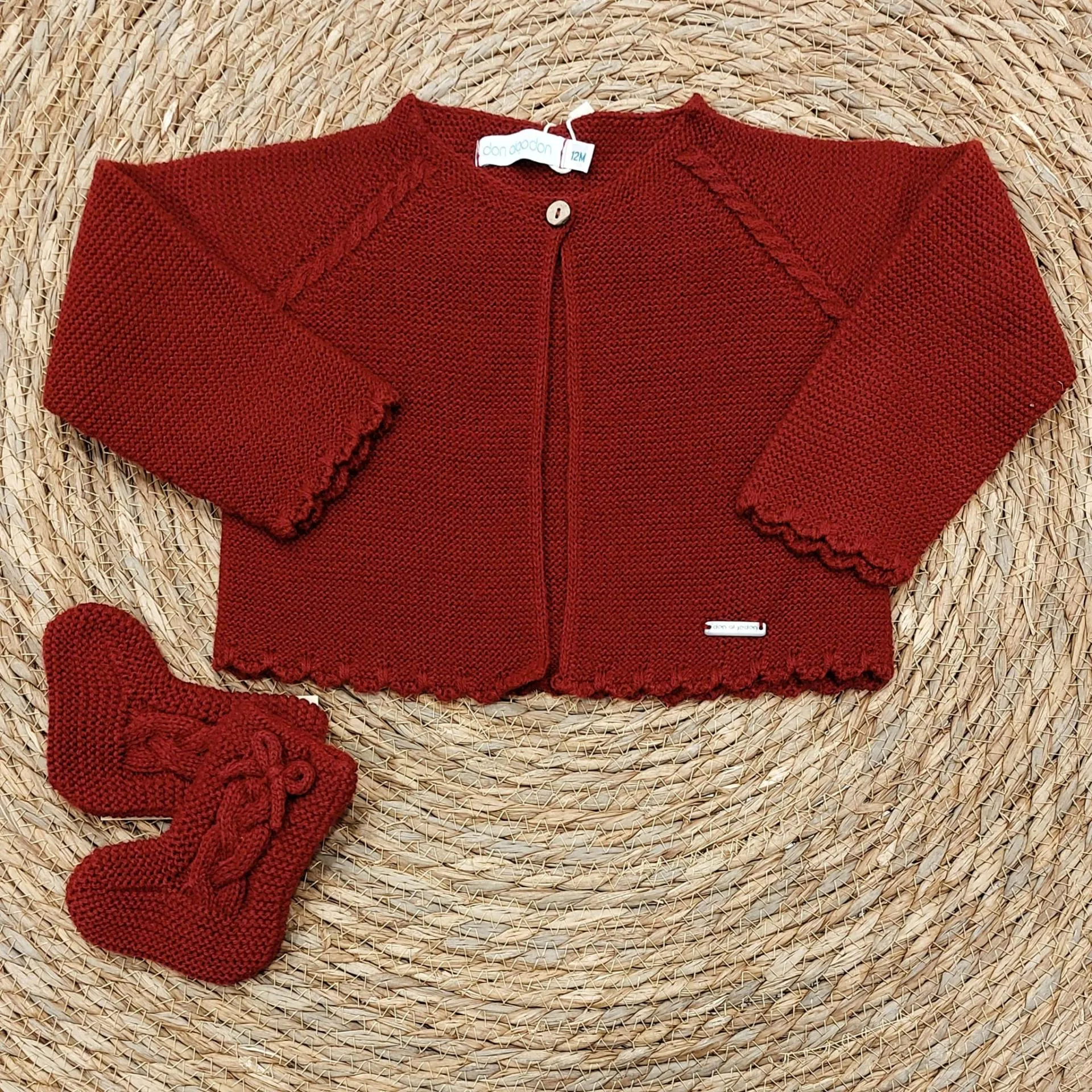 Chaqueta niña punto DON ALGODON 