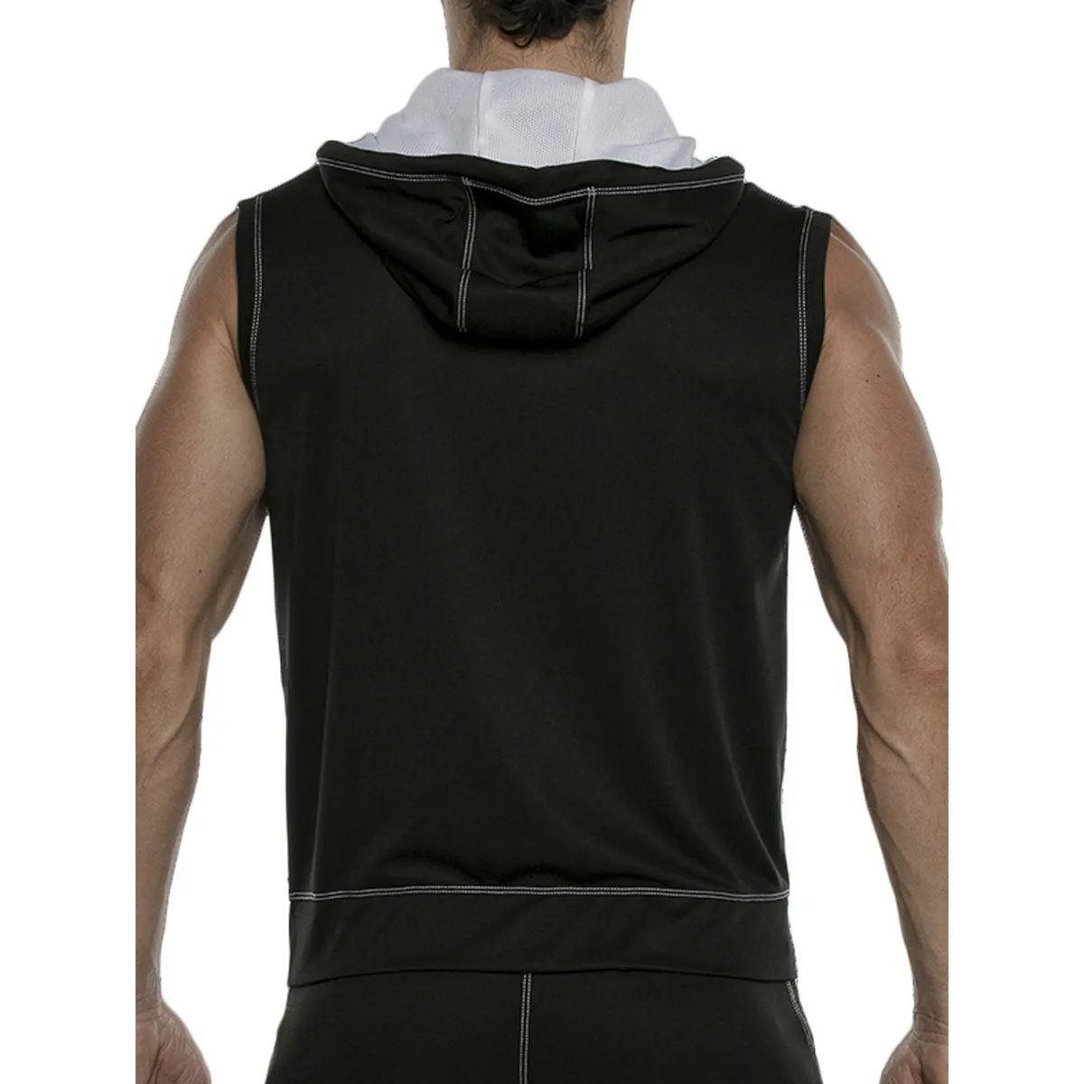Chaqueta sin mangas con capucha Motion Code22