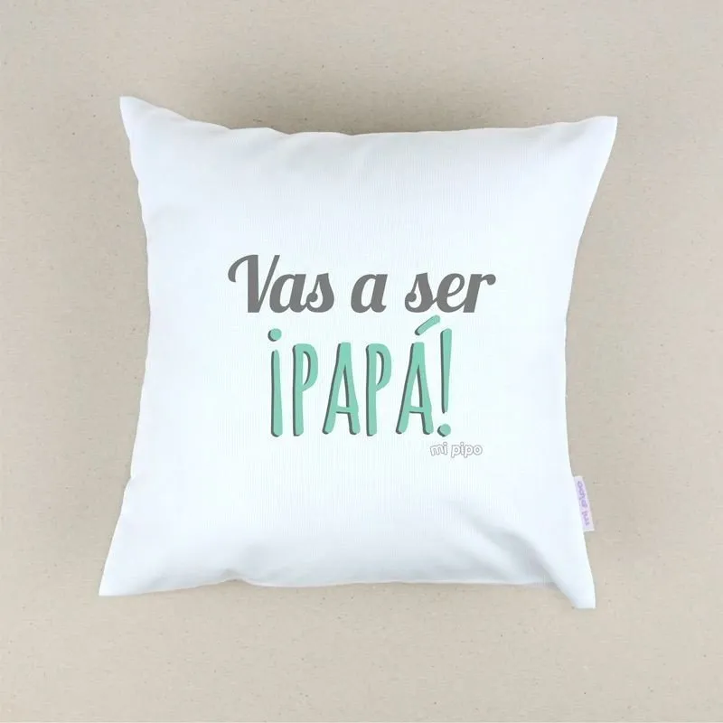 Cojín bebé Vas a ser ¡PAPÁ!