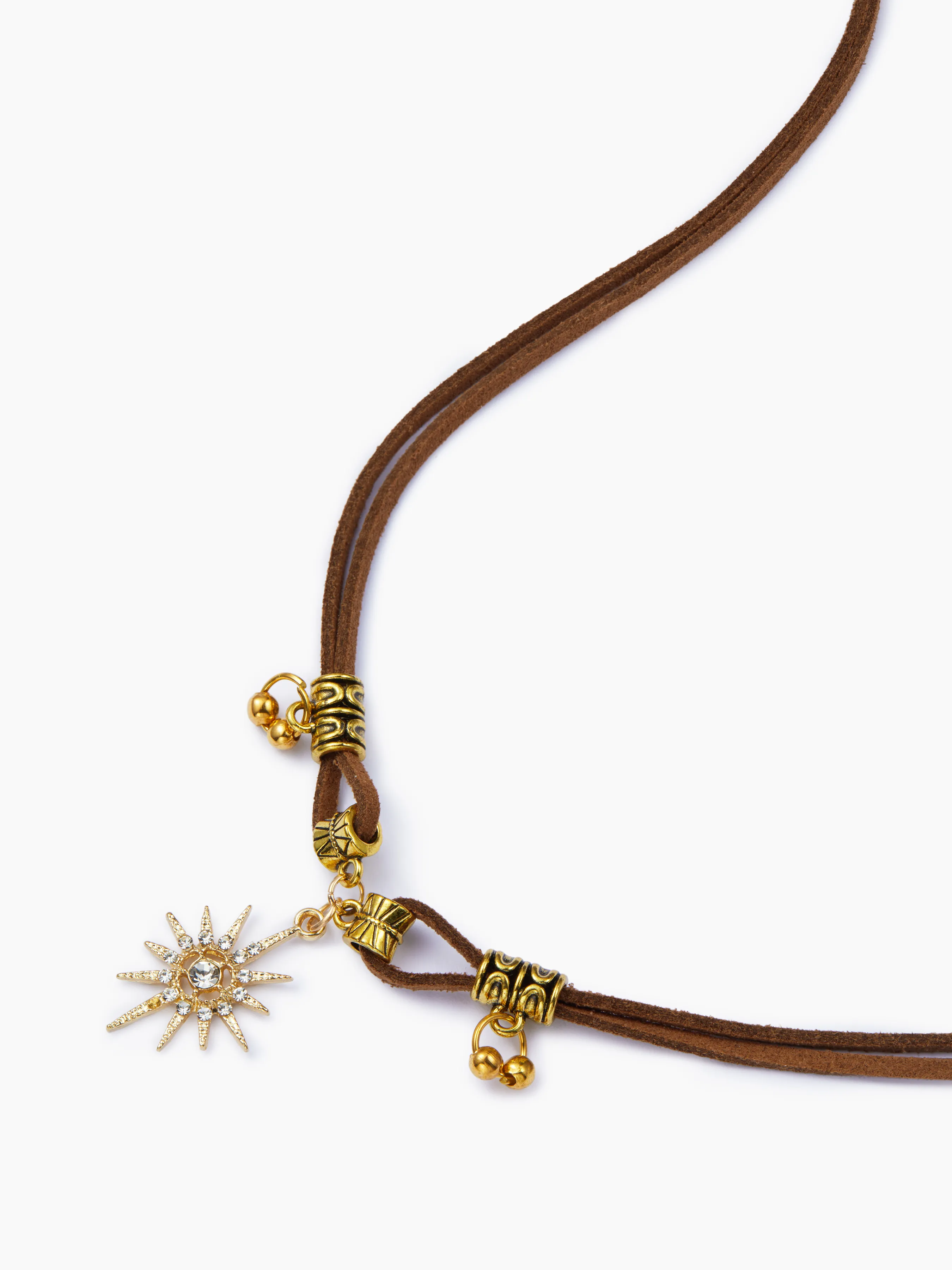 Collar con colgante de sol