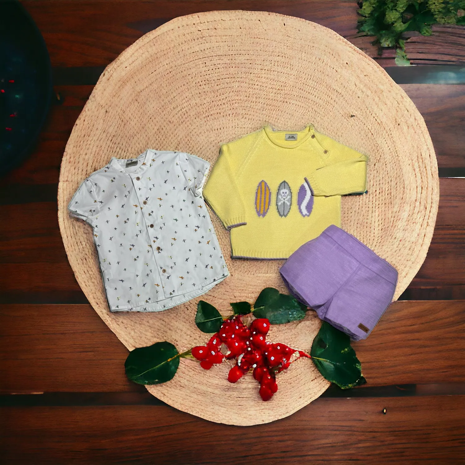 Conjunto de lolittos para niño colección Atardecer
