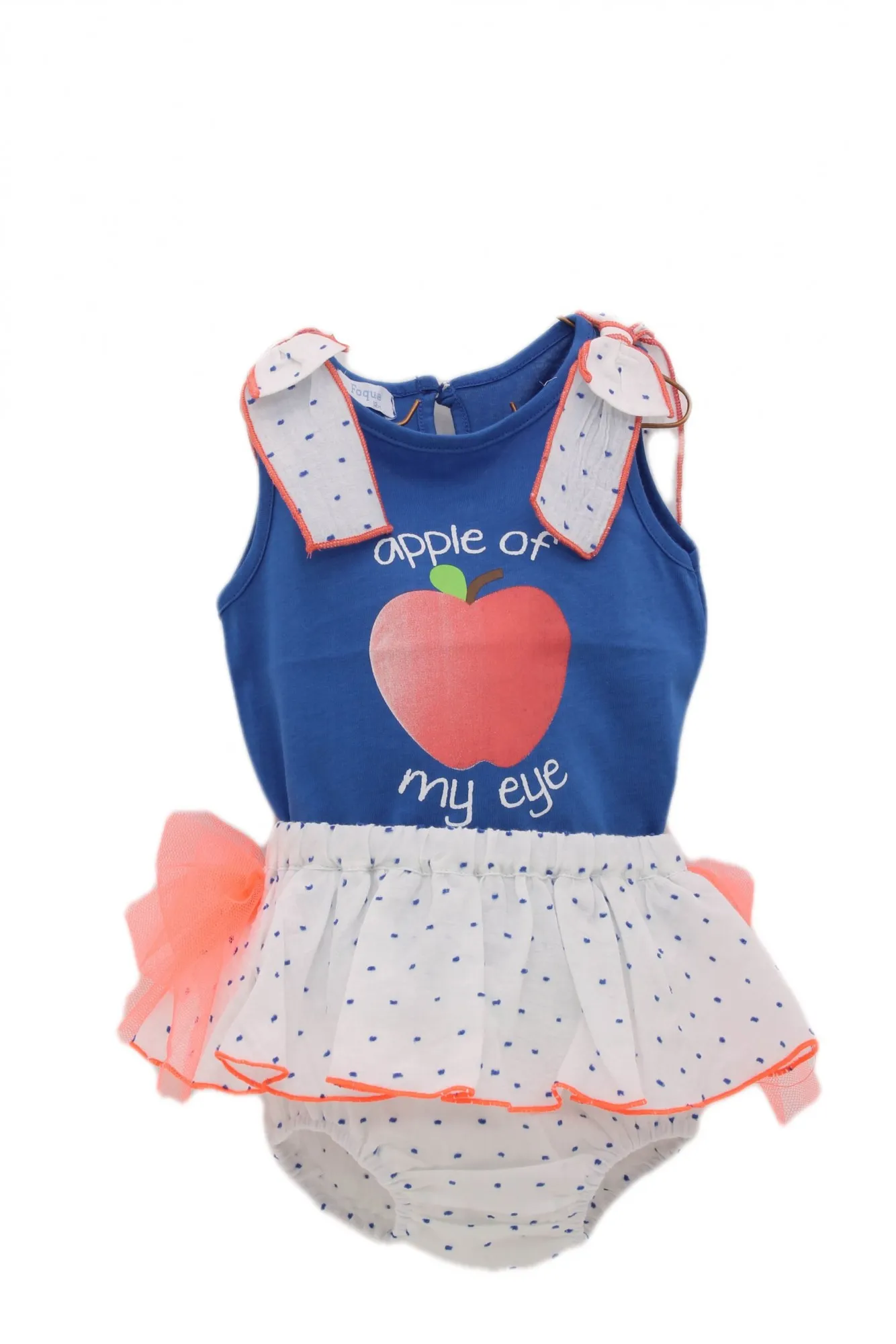 Conjunto Manzana de Foque para niña.