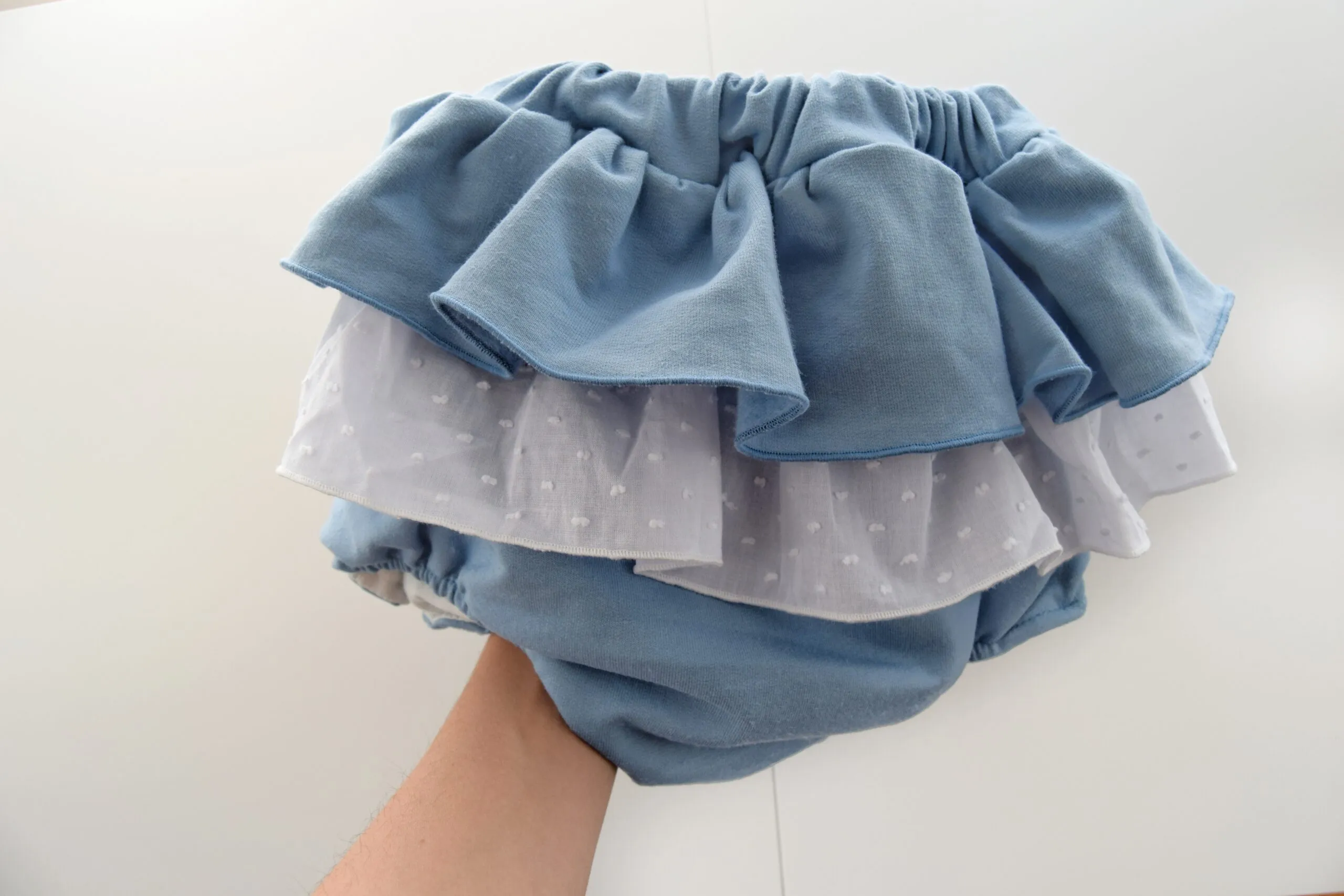 Culotte volantes blue lagoon