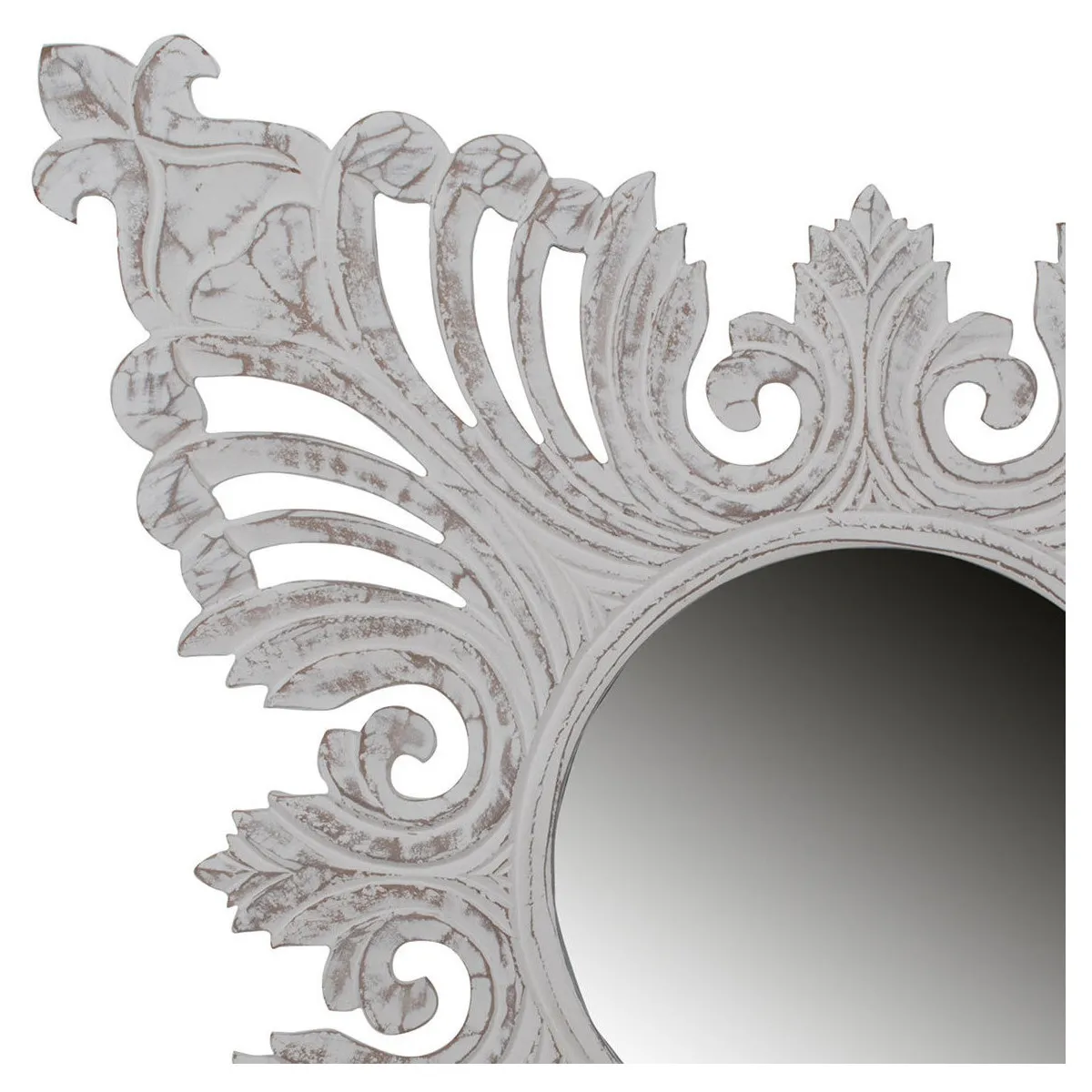 Espejo pared con relieve