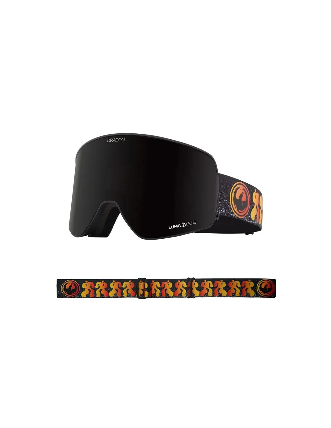Gafas de Snowboard Dragon Nfx2 Firma Forest Bailey Negro