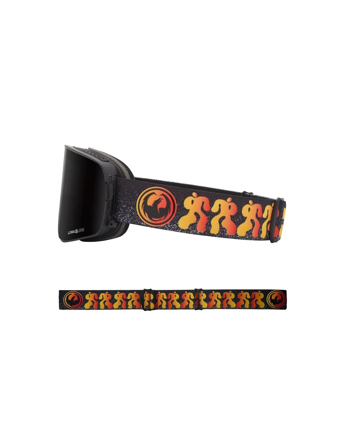 Gafas de Snowboard Dragon Nfx2 Firma Forest Bailey Negro