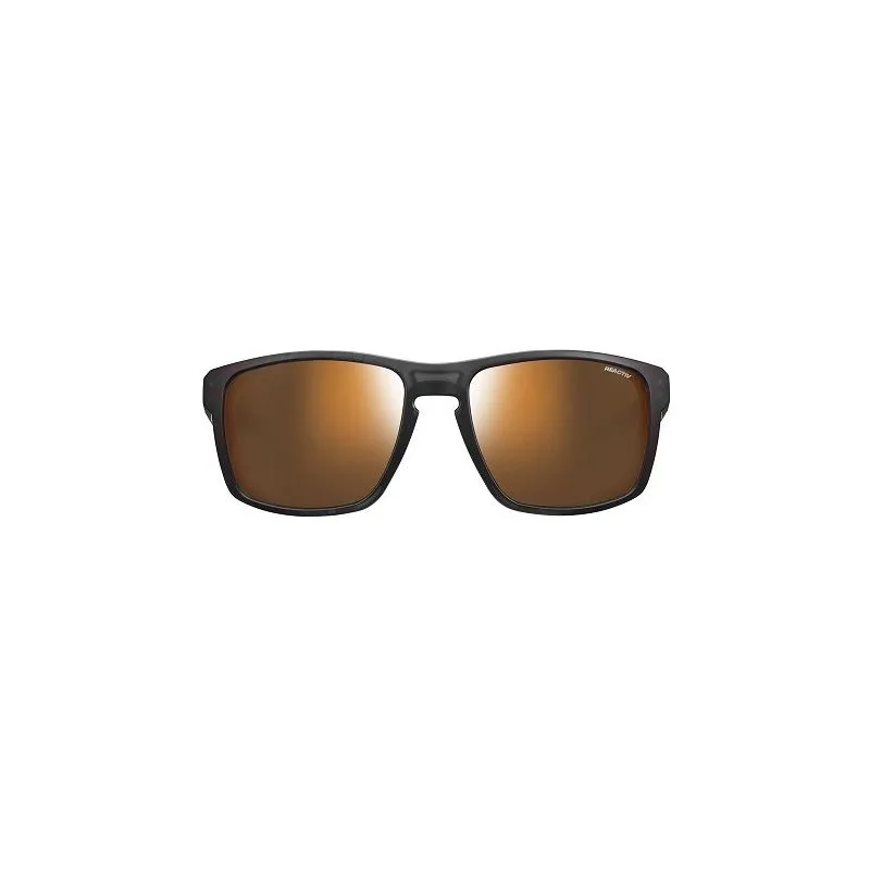 GAFAS DE SOL JULBO SHIELD (NEGRO / NARANJA  REACTIV HM 24) CAT. 24