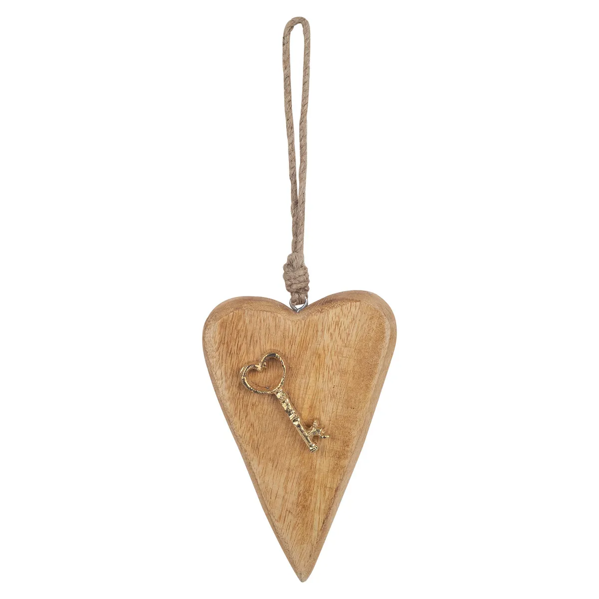 Golgante Corazón con llave