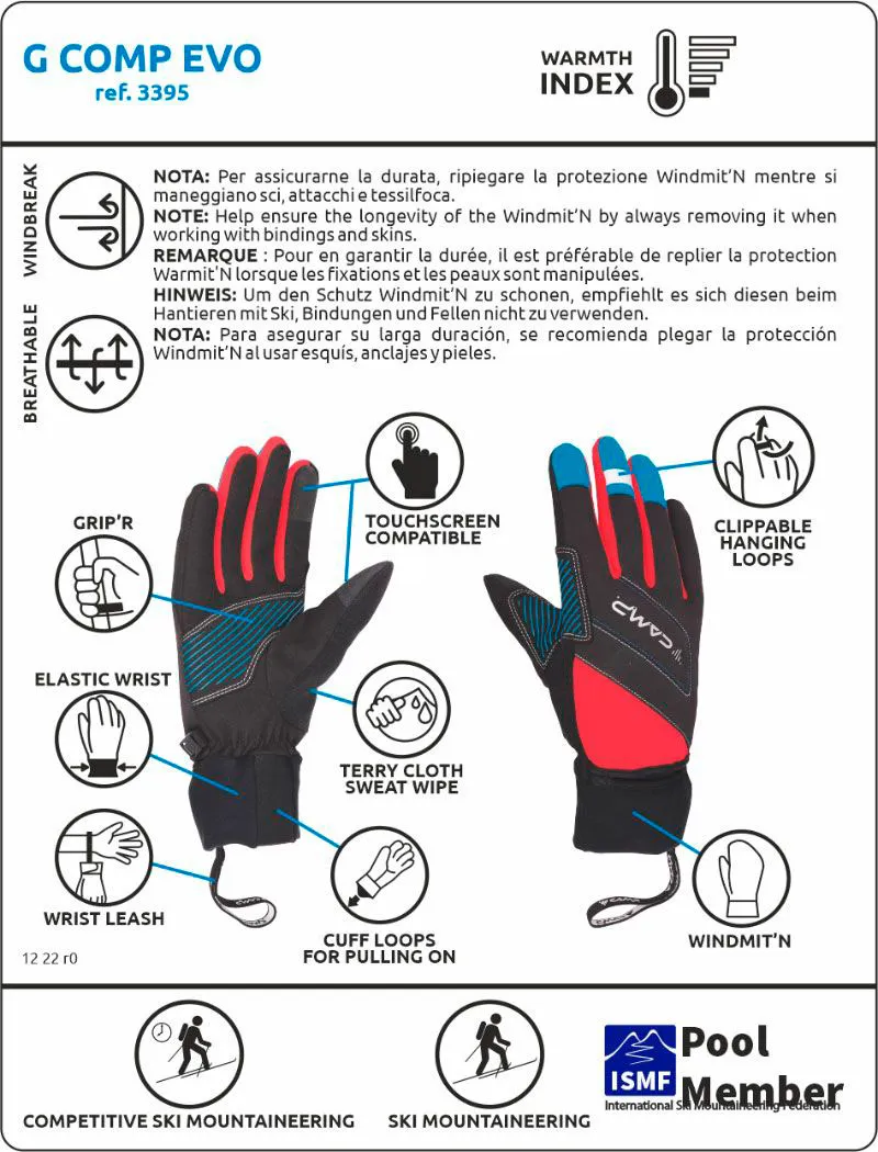 Guantes camp G Comp Evo