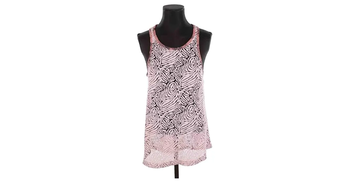 Heimstone Top sin mangas de algodón Rosa 