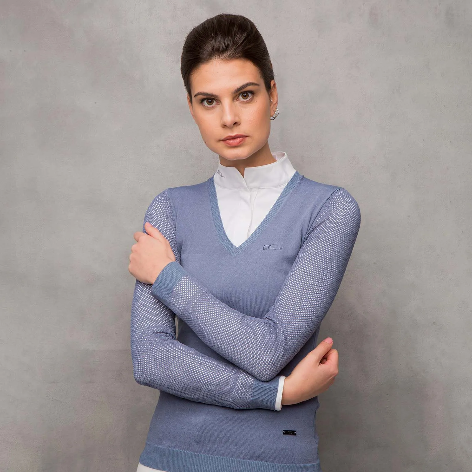 Horseware Suéter con Mangas Perforadas para Mujer AA