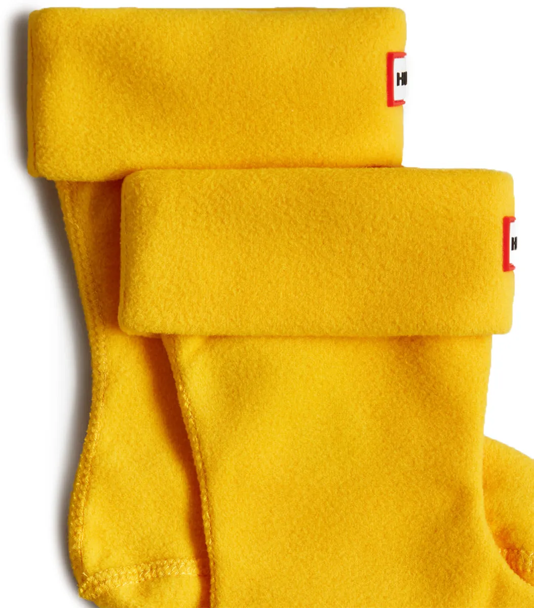 Hunter K Fleece Calcetines de borreguito para niños en rojo