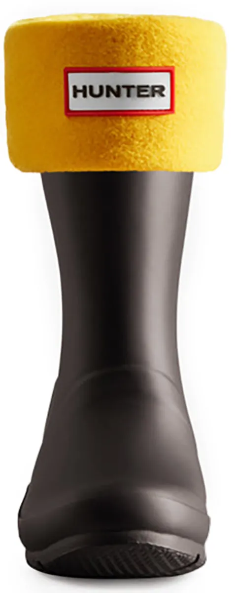 Hunter K Fleece Calcetines de borreguito para niños en rojo