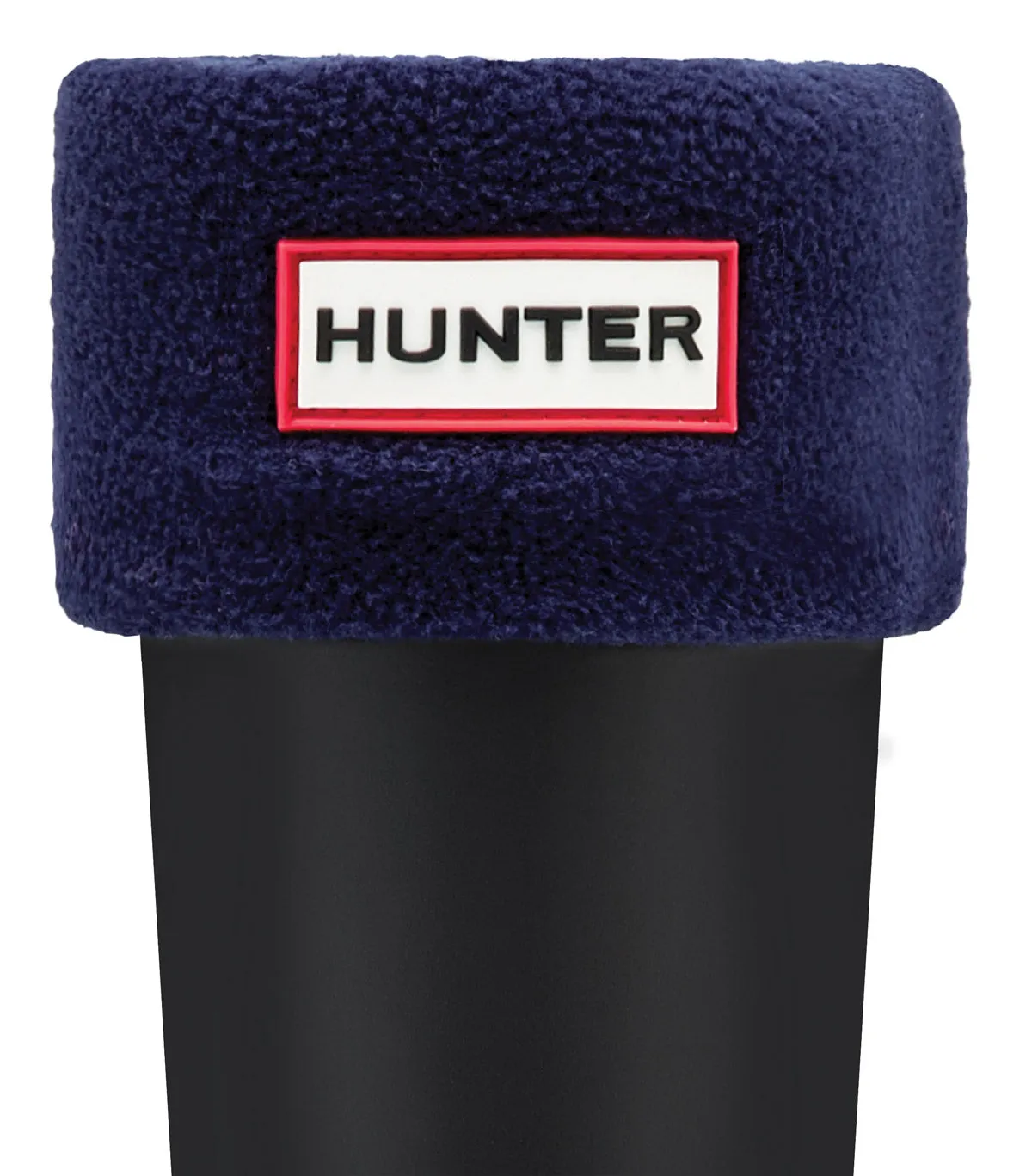 Hunter Original Calcetines cortos de vellón de poliéster para niños en rojo