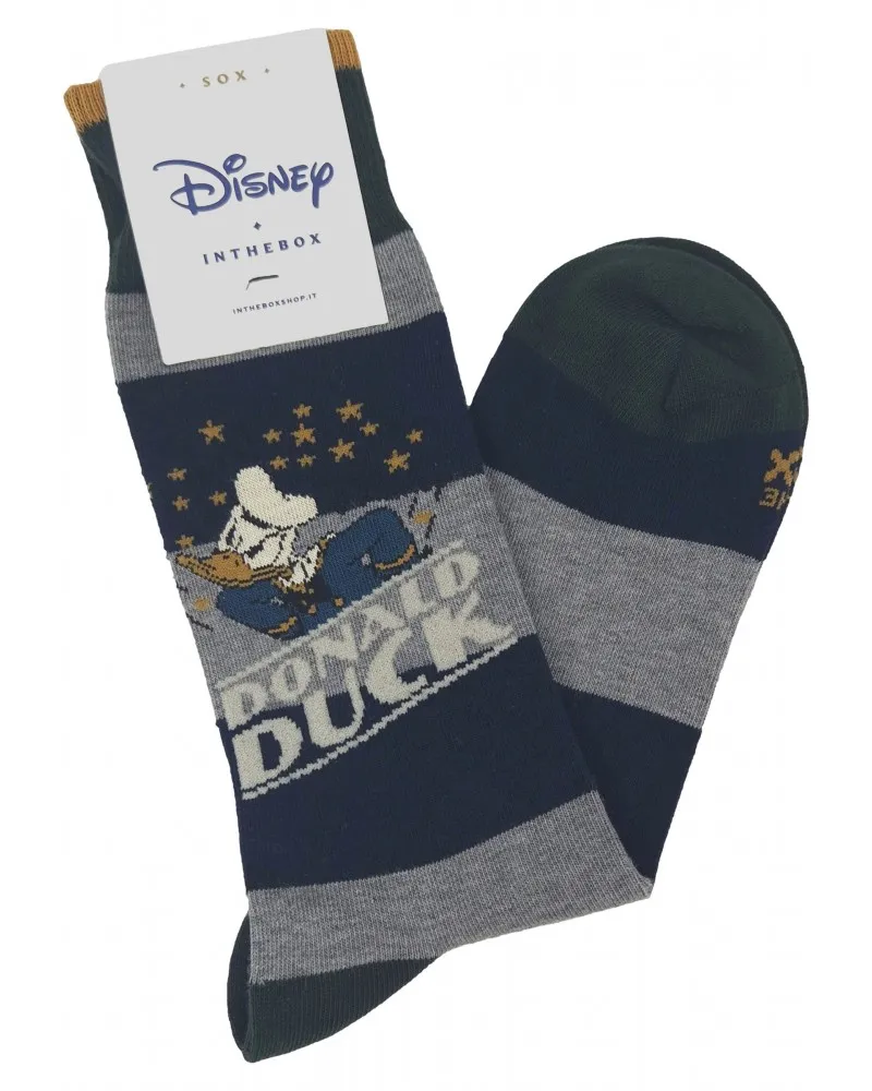 IN THE BOX  CALCETINES DE RAYAS DONALD DUCK