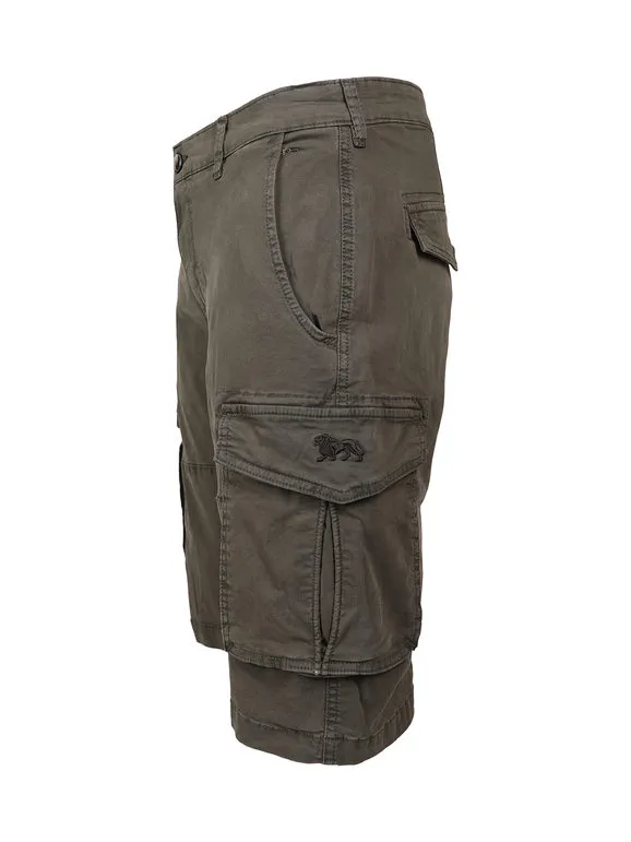 Lonsdale Pantalones cortos tipo cargo para hombre