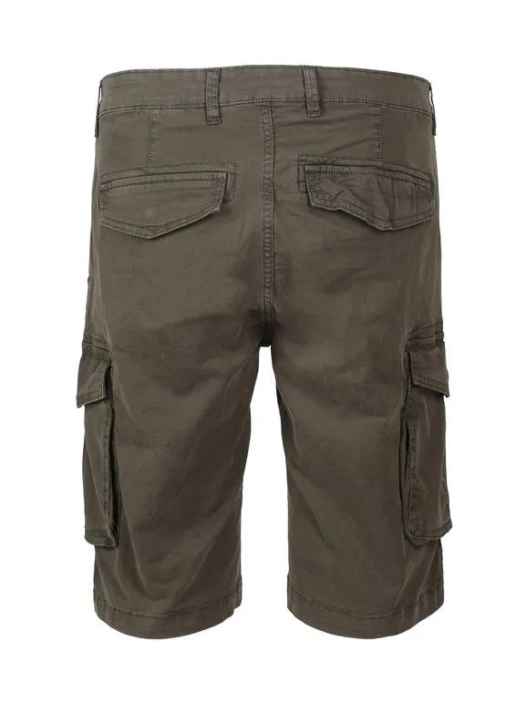 Lonsdale Pantalones cortos tipo cargo para hombre