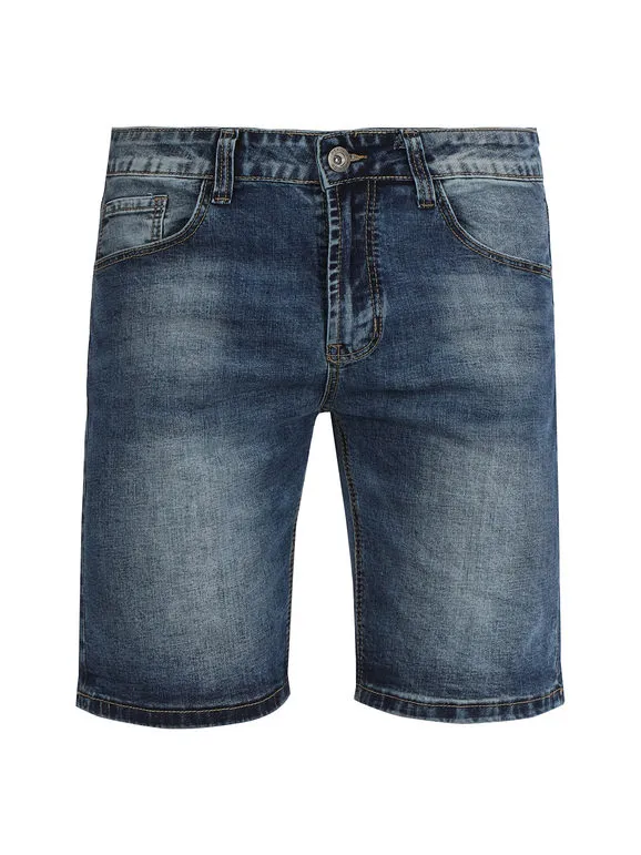 Max & Liu pantalones cortos de mezclilla para hombres