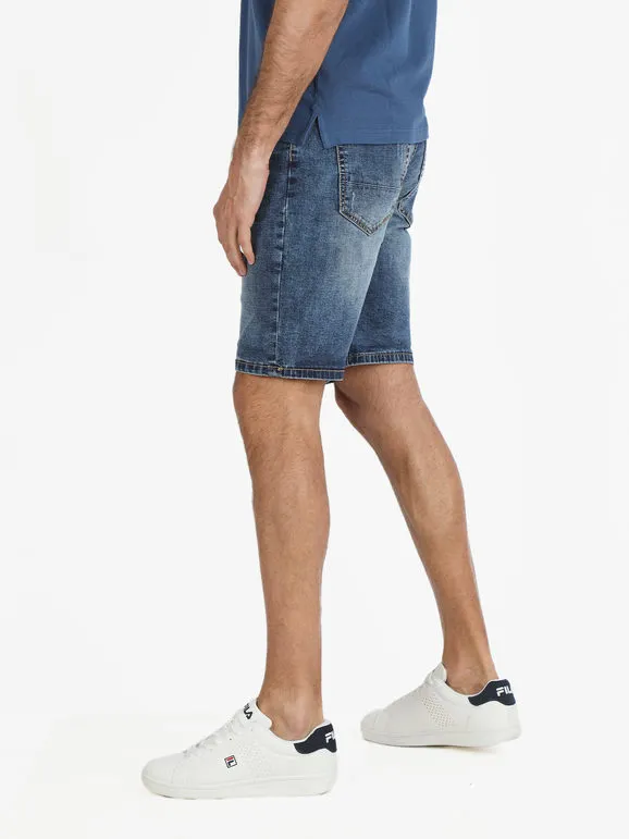 Max & Liu pantalones cortos de mezclilla para hombres