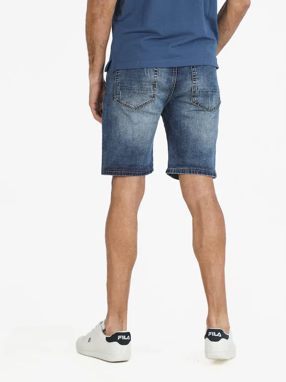 Max & Liu pantalones cortos de mezclilla para hombres