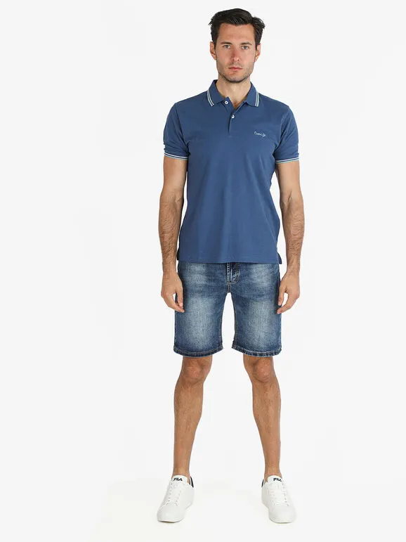 Max & Liu pantalones cortos de mezclilla para hombres