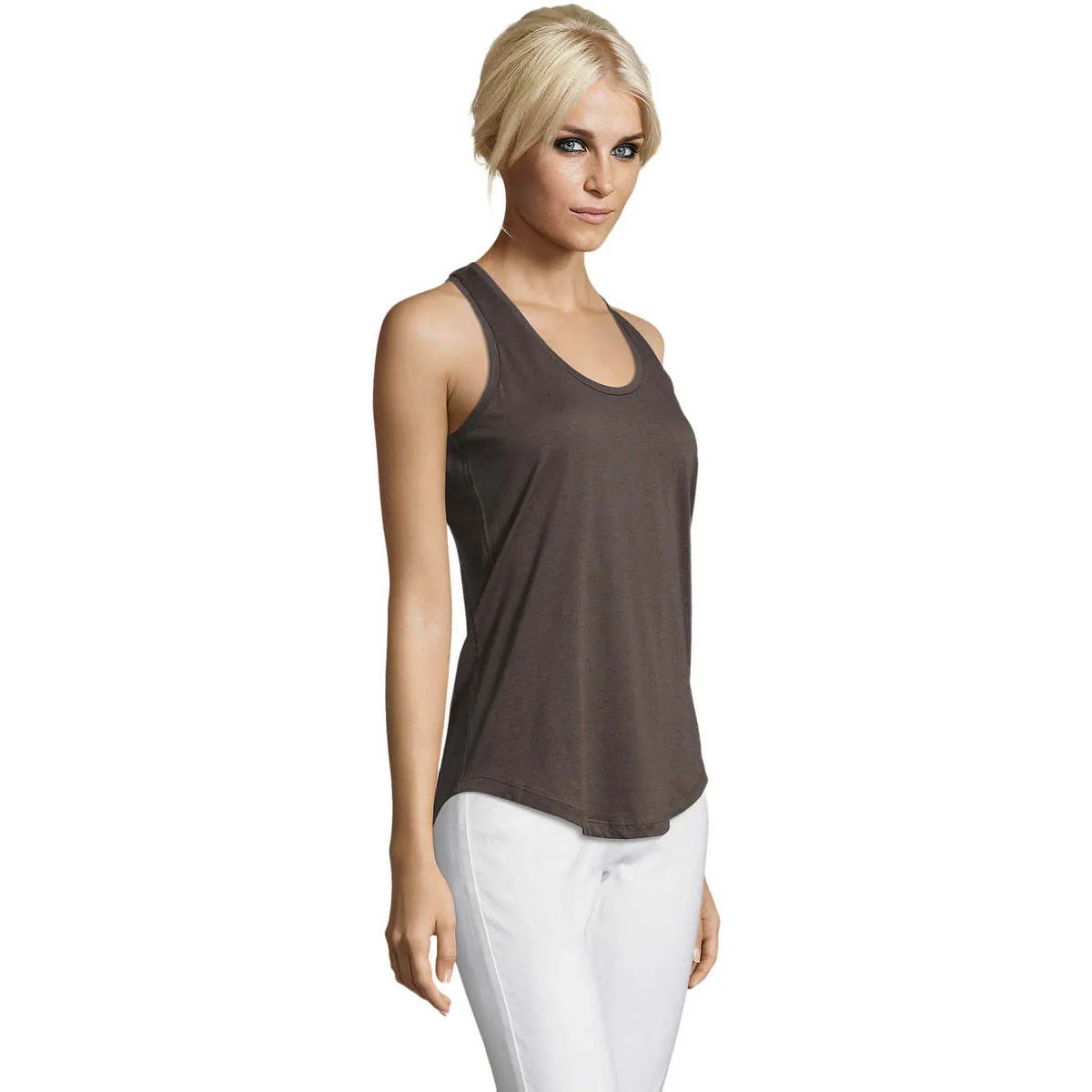 Moka camiseta mujer sin mangas
