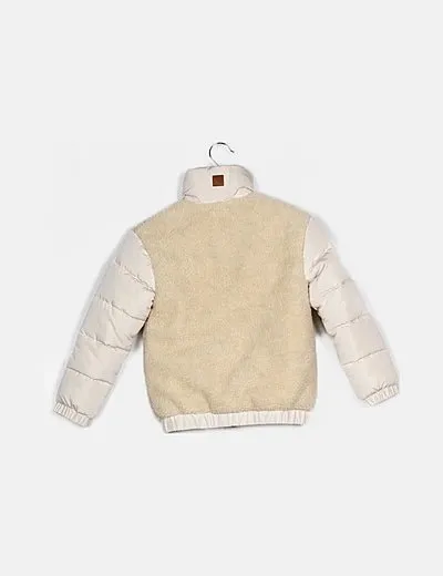 Name it Chaqueta beis combinada
