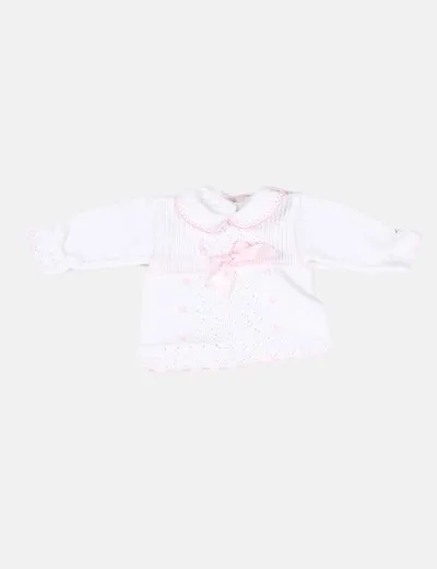 NoName Chaqueta punto blanca