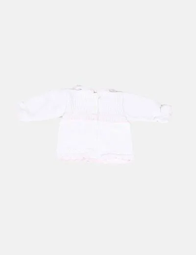NoName Chaqueta punto blanca