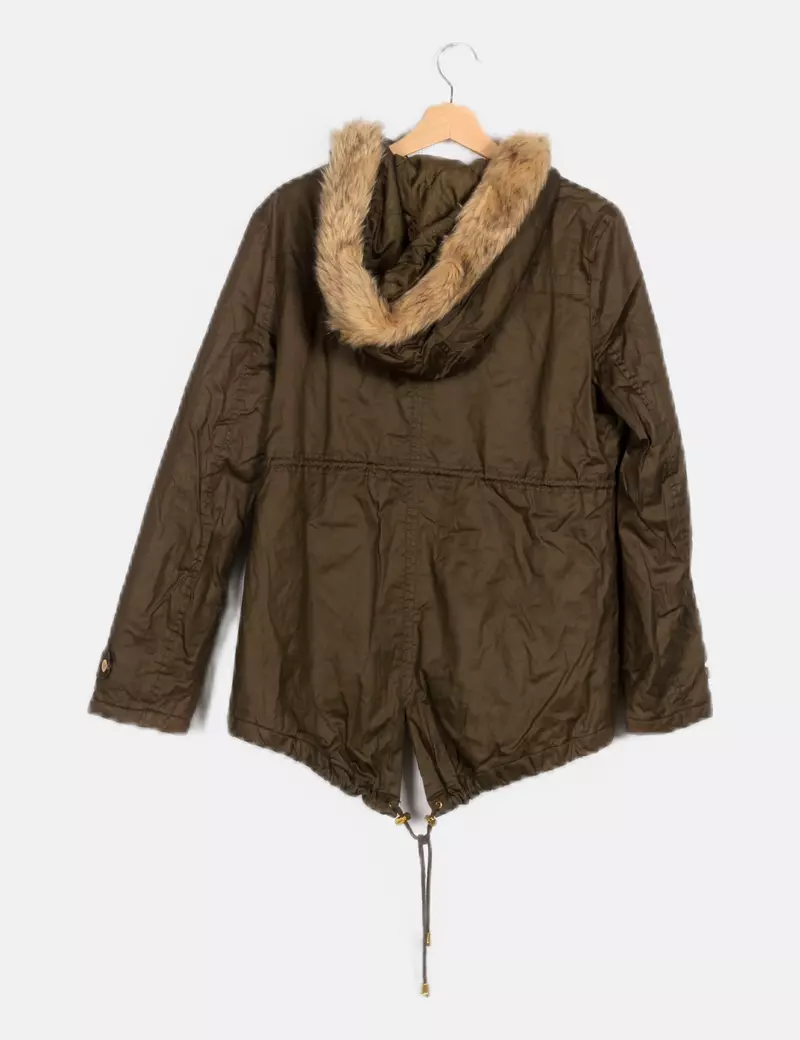 Okeysi Parka verde casual