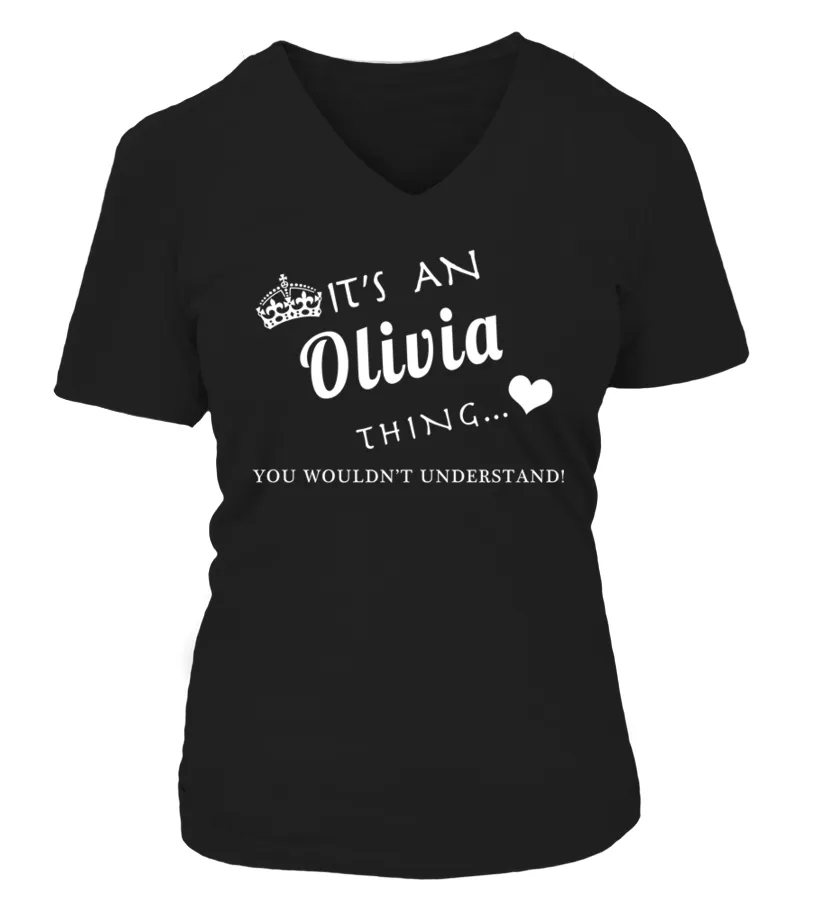 Olivia Camiseta cuello pico Mujer