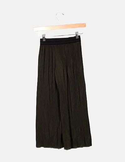 ONLY Pantalón bicolor plisado