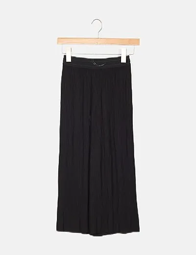 ONLY Pantalón negro plisado