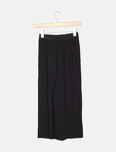 ONLY Pantalón negro plisado