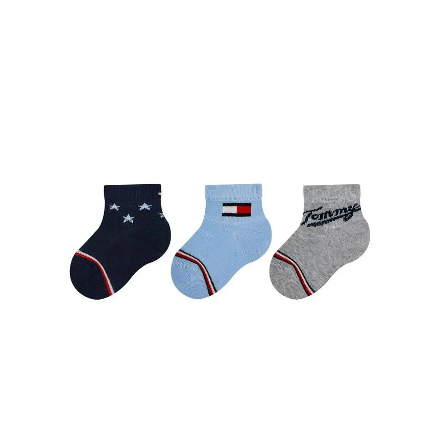 Pack De 3 Pares De Tommy Hilfilger Para Niño
