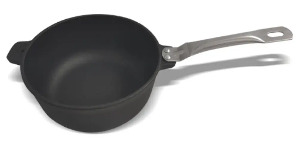 Paila de 18 cm con mango de acero