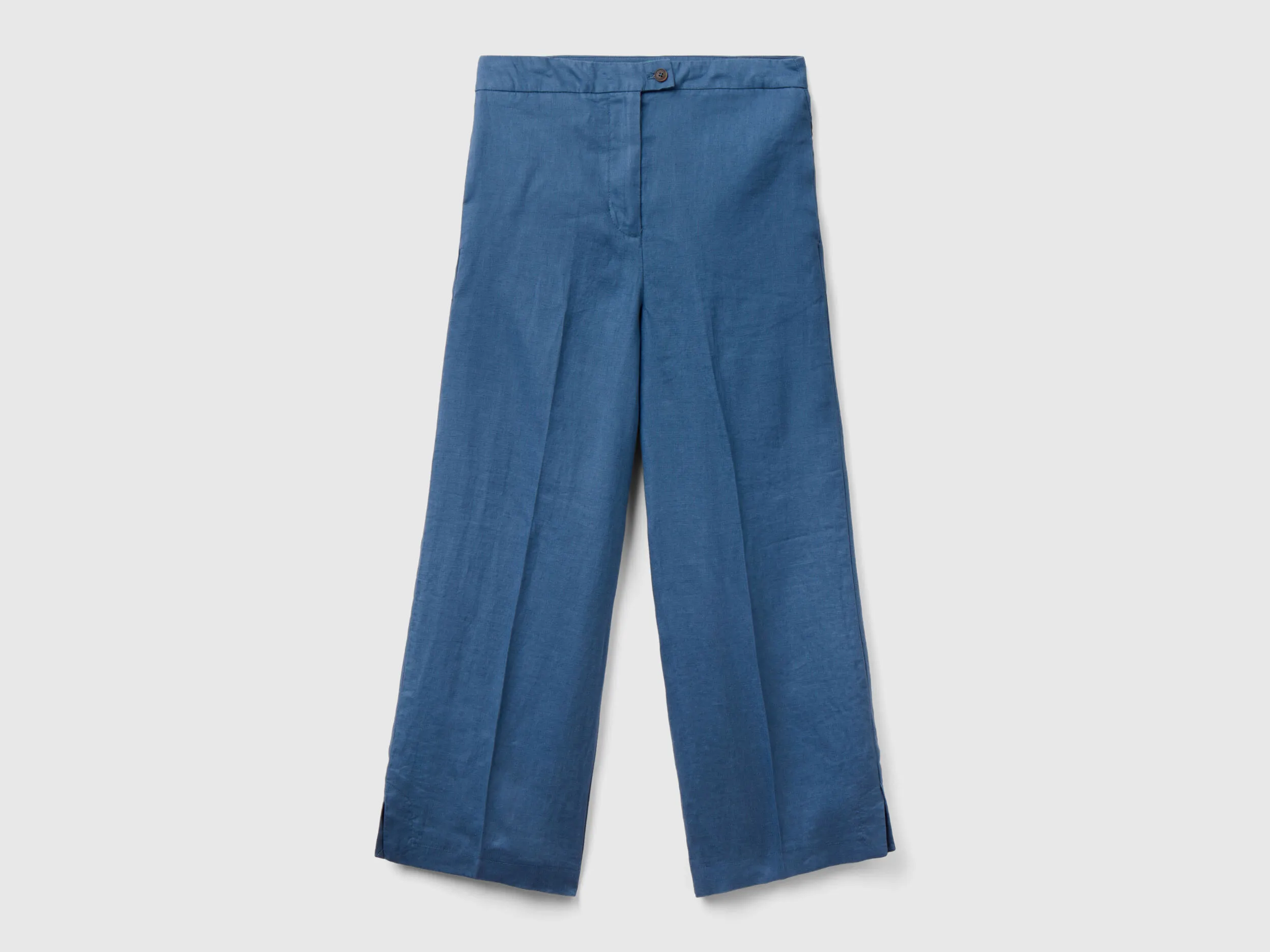 Pantalón corto de lino puro