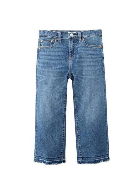 pantalon levis crop denim para niña