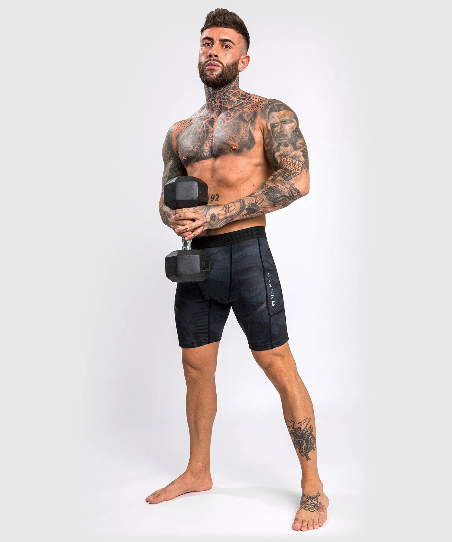 PANTALONES CORTOS VALE TUDO VENUM ELECTRON 3.0  NEGRO