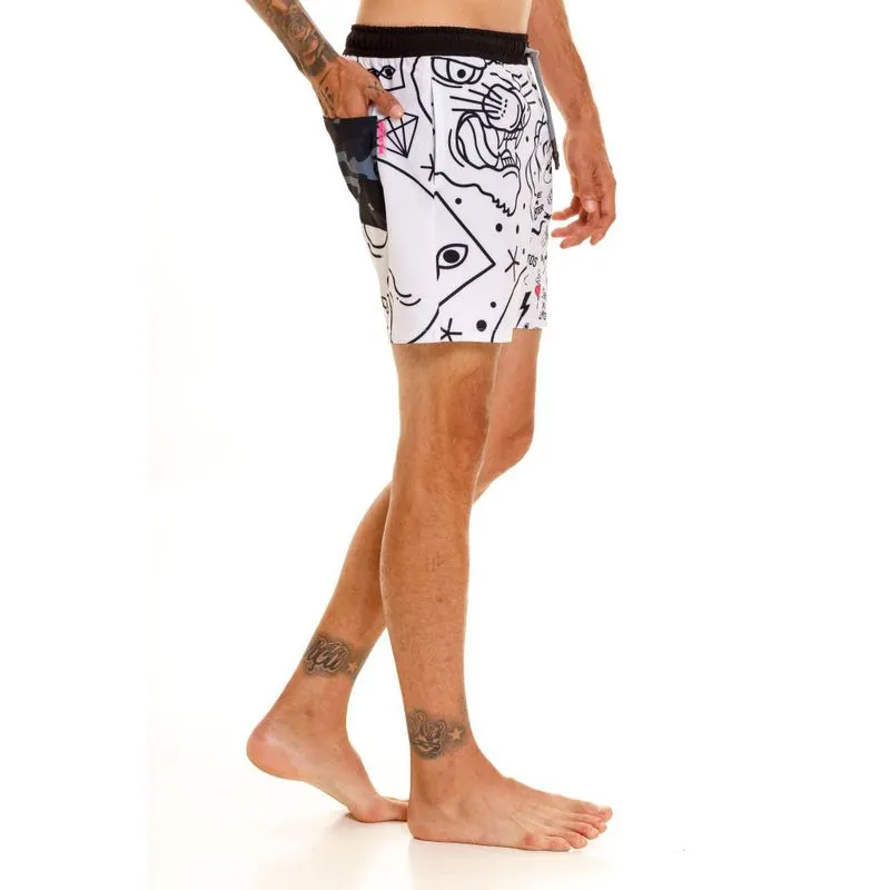 Pantaloneta Corta Para Hombre Beachwear Pilatos