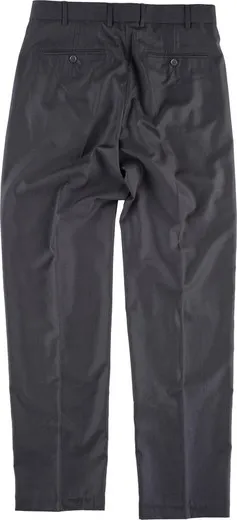 Pantalón de vestir de hombre con pinzas GRIS OSCURO