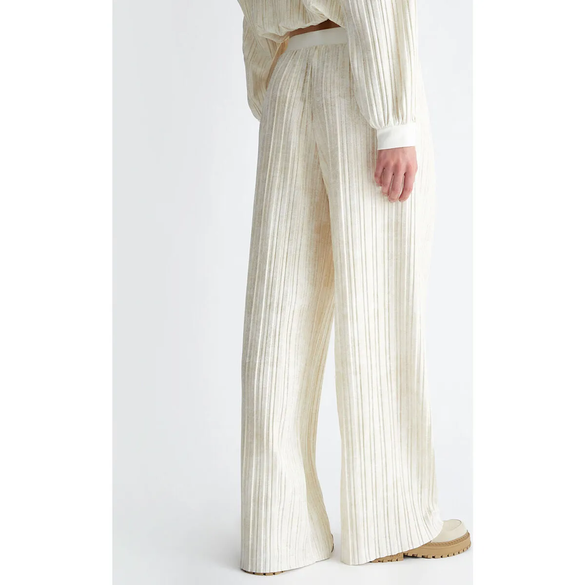 Pantalón plisado