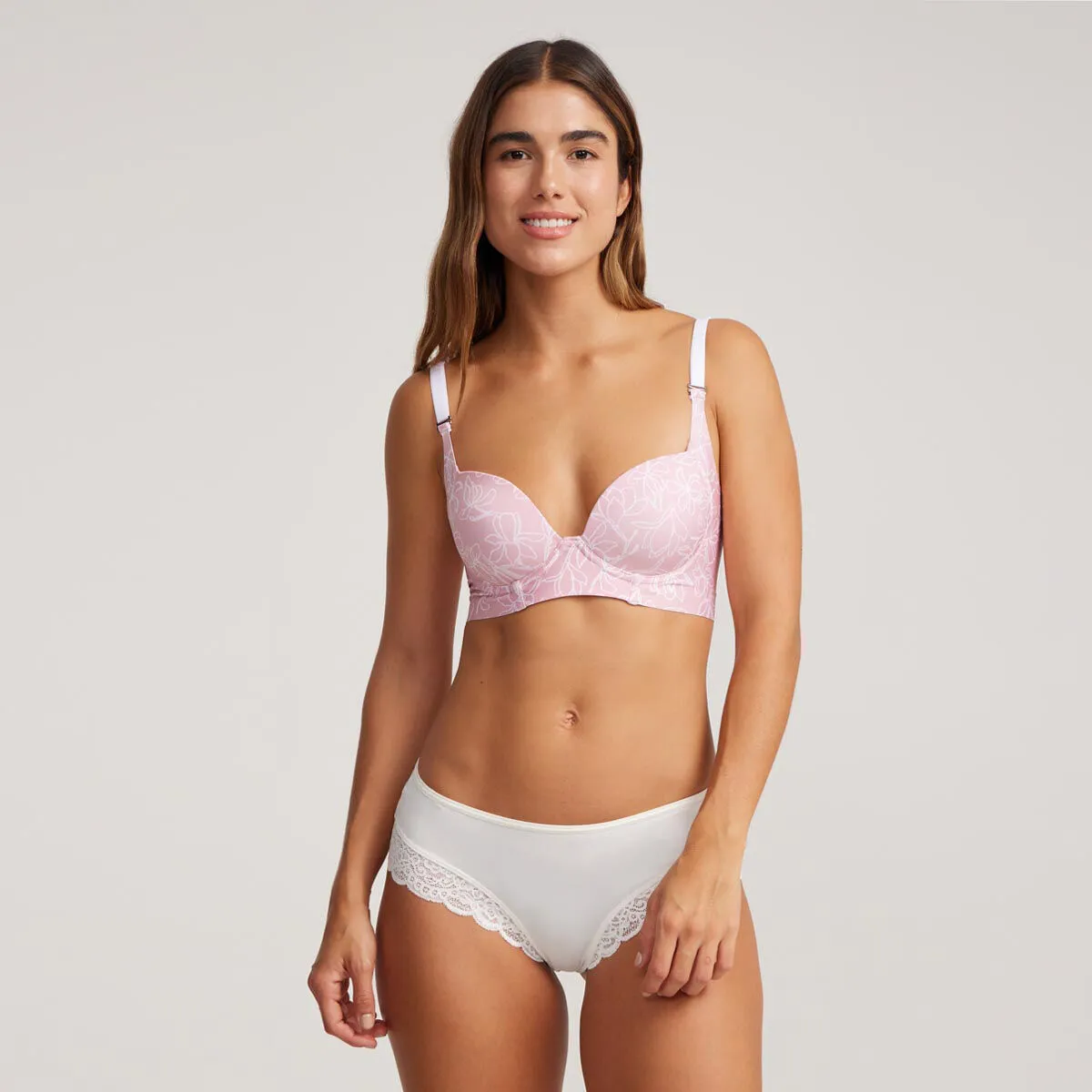 Panty Hipster Con Encaje