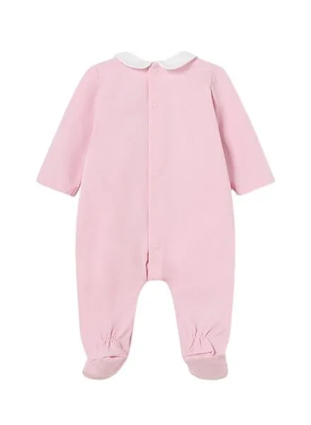 Pelele Mayoral Punto Rosa Para Bebé 