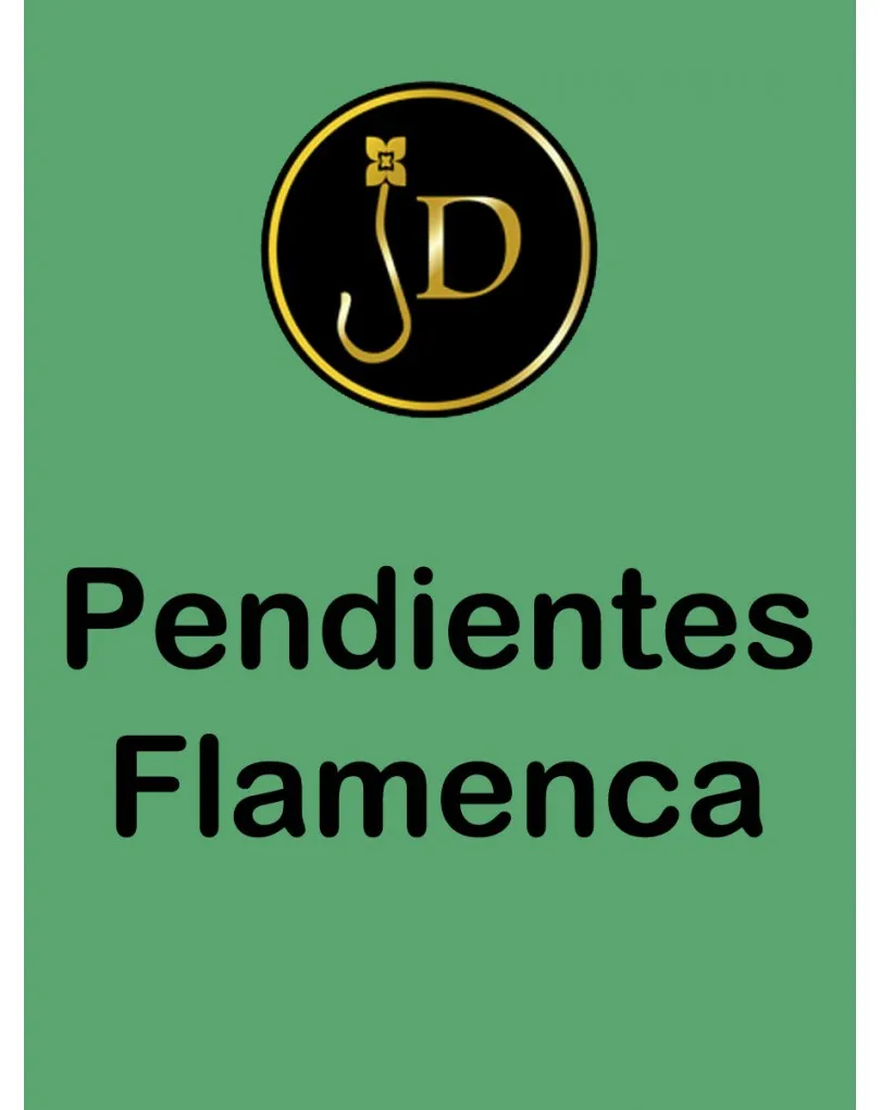 PENDIENTES PARA TRAJE DE FLAMENCA VERDES