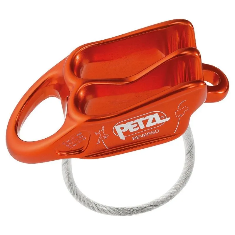 PETZL REVERSO (rojo / naranja)