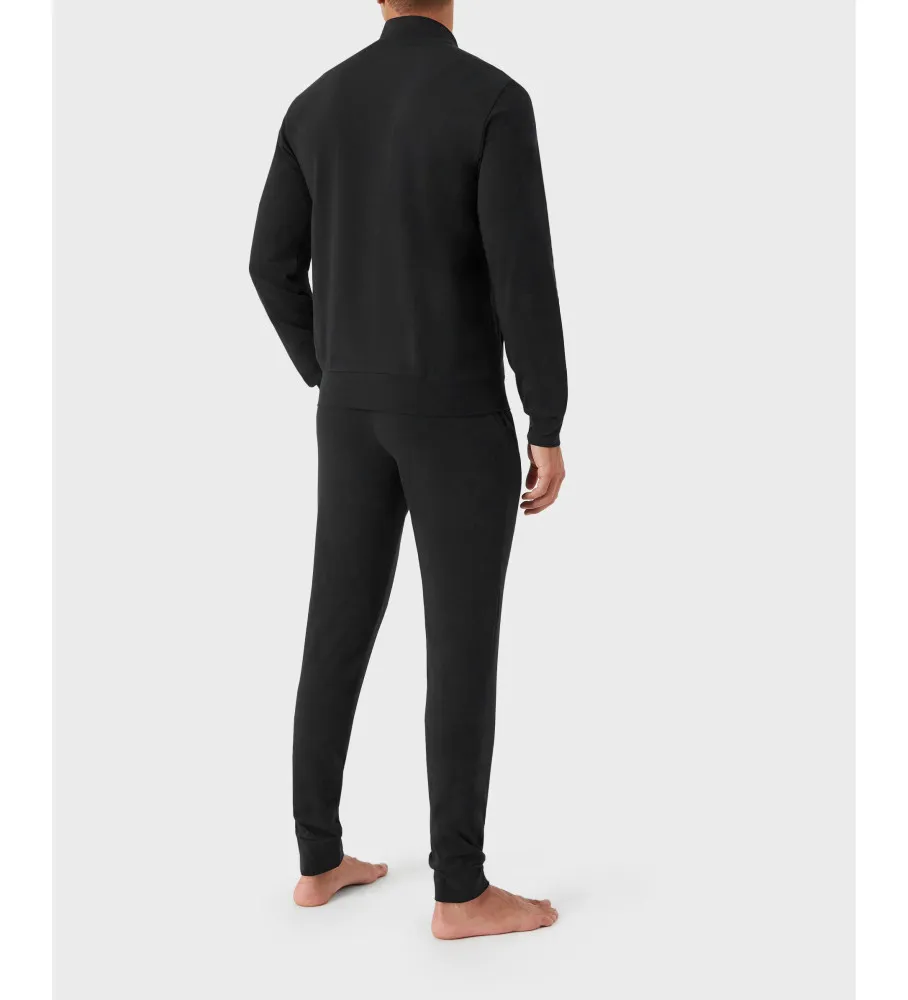 Pijama con sudadera marino