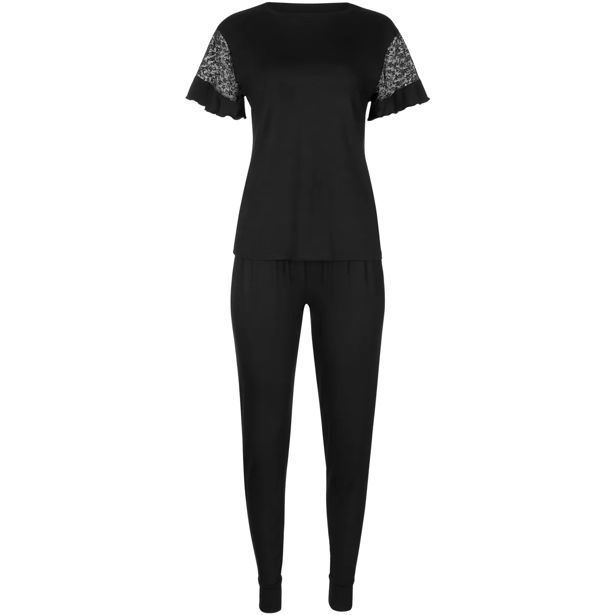 Pijama pantalón top mangas cortas Smooth  Cheek