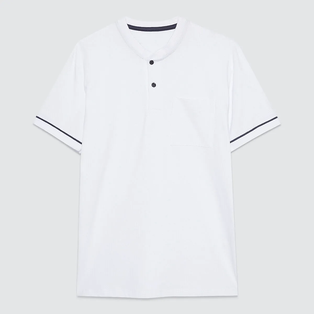 Polo Con Cuello Mao