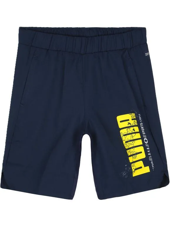 Puma Pantalones cortos tejidos Active Sports  Bermudas deportivas azul oscuro